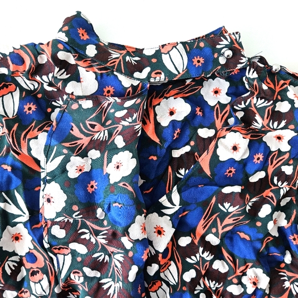 Derek Lam 100% Silk Blouse, Size 00 - Picture 4 of 6